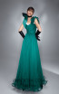 Ana Radu AR029 Green Front Dress