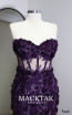 Angéle Purple Sleeveless Dress