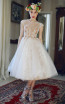 Ange Etoiles Fibi Ivory Front Bridal Dress
