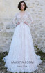 Ange Etoiles Olivia Ivory Front Bridal Dress