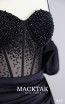 Annabelle Black Satin Dress