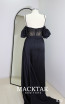 Annabelle Black Back Dress