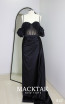 Annabelle Black Front Dress