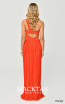 Annelise Orange Back Dress