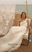 Ariamo Acey Ivory Cappuccino Front Dress