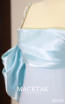 Arlette Light Blue Square Neckline Dress