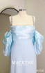 Arlette Light Blue Short Sleeve Arlette Light Blue Front DressDress
