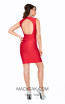 Atria 6568S Red Back Dress
