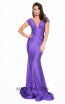 Atria 6515H Purple Front Dress