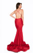 Atria 6534H Red Back Dress