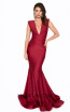 Atria 6537H Red Front Dress