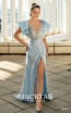 Avryll Blue Front Dress