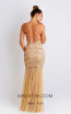 Baccio Emily Painted Champagne Back Dress