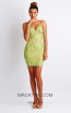 Baccio Magda Paint Light Green Front Dress