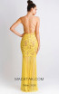 Baccio Maluz Yellow Back Dress