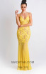 Baccio Maluz Yellow Front Dress