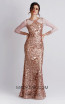 Baccio Soila Sequin Gold Front Dress