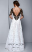 Beside Couture 1340 Ivory Black Back Dress