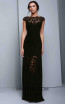 Beside Couture 1336 Black Front Dress