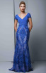 Beside Couture 1347 Royal Blue Front Dress