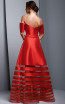 Beside Couture 1319 Red Back Dress