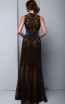 Beside Couture 1337 Black Blue Back Dress