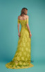 Beside Couture by Gemy Maalouf BC1475 Yellow Back Evening Dress