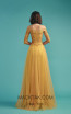Beside Couture by Gemy Maalouf BC1479 Yellow Back Evening Dress