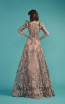 Beside Couture by Gemy Maalouf BC1484 Pink Back Evening Dress