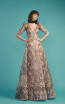 Beside Couture by Gemy Maalouf BC1484 Pink Front Evening Dress
