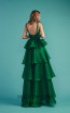 Beside Couture by Gemy Maalouf BC1489 Green Back Evening Dress