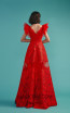 Beside Couture by Gemy Maalouf BC1499 Red Back Dress