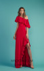 Beside Couture by Gemy Maalouf BC1507 Fuchsia Front Dress