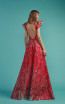 Beside Couture by Gemy Maalouf BC1511 Fuchsia Back Dress