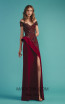 Beside Couture by Gemy Maalouf BC1516 Purple Front Dress