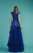 Beside Couture by Gemy Maalouf BC1522 Navy Back Dress