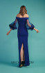 Beside Couture by Gemy Maalouf BC1524 Royal Blue Back Dress