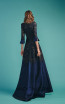 Beside Couture by Gemy Maalouf BC1529 Navy Back Dress