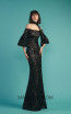 Beside Couture by Gemy Maalouf BC1533 Black Front Dress
