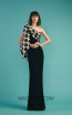 Beside Couture by Gemy Maalouf BC1534 Black Front Dress