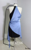 Bibiane Black Blue Back Dress