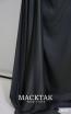 Brie Black Taffeta Dress