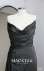 Brie Black Decollete Dress