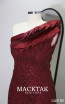 Calais Claret Red Cap Sleeve Dress