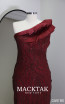 Calais Claret Red Detail Dress