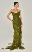 Capucine Turquoise Side Dress