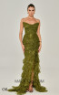 Capucine Oil Front Dress
