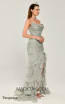 Capucine Turquoise Long Dress