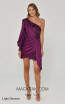 Catherine Light Damson Front Dress