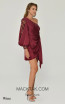 Catherine Wine Side Dress